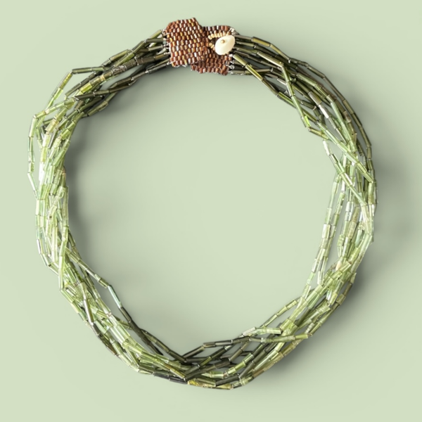 Tourmalijn groen collier Mei-Ling