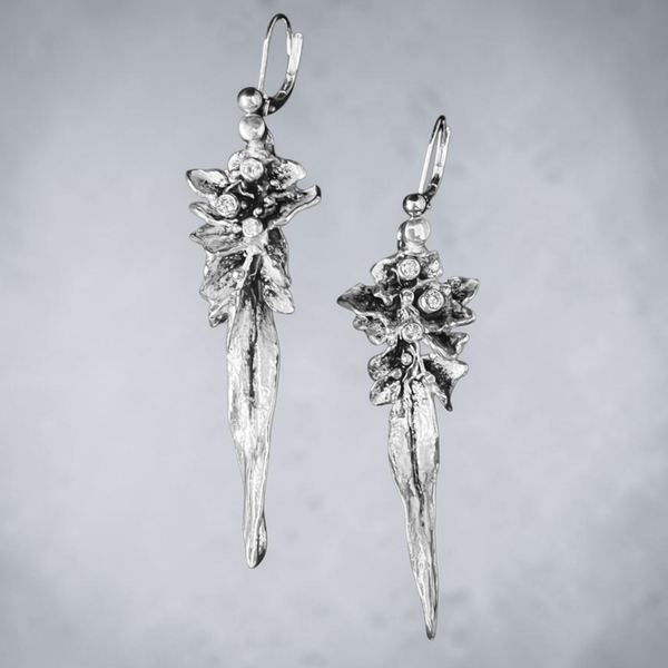 ‘Frost’ oorbellen Ehinger Schwarz
