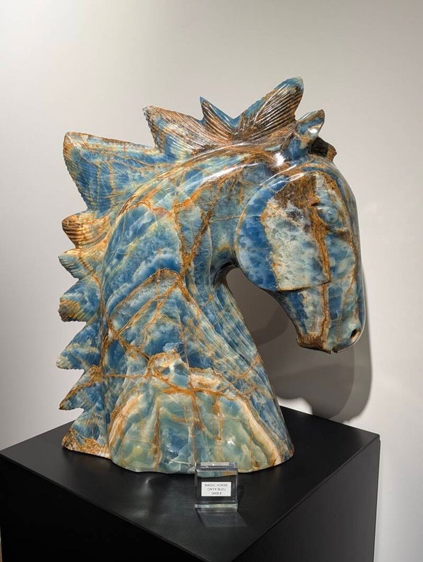MAGIC HORSE, onyx bleu Argentine