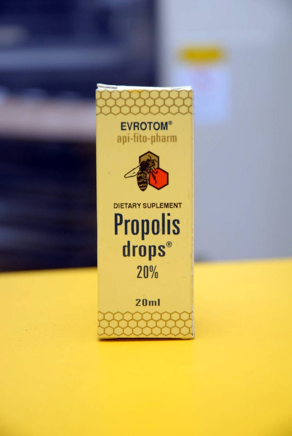 propolis en lekerijden van honing