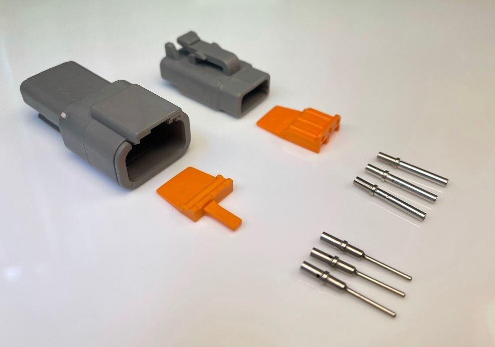 DEUTSCH DTM CONNECTOR – 3 Pin
