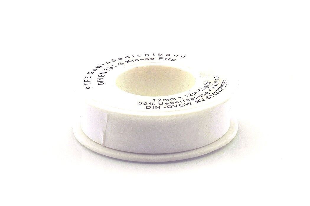 PTFE Teflon tape 12mmx12m