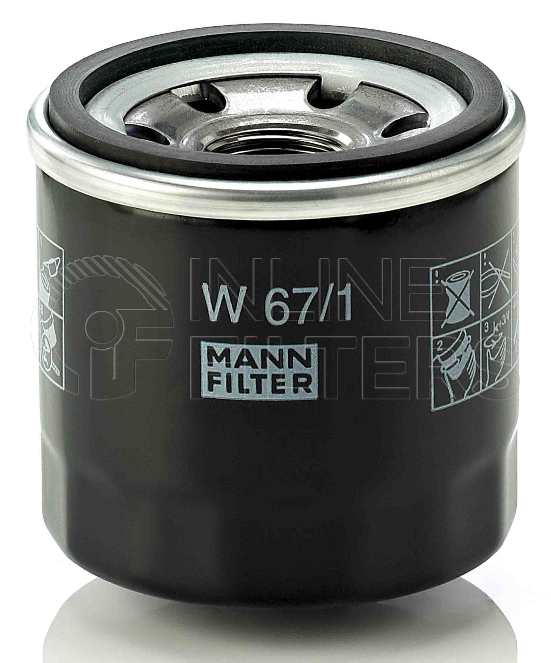 Mann-filter W 67/1  EJ20 Subaru