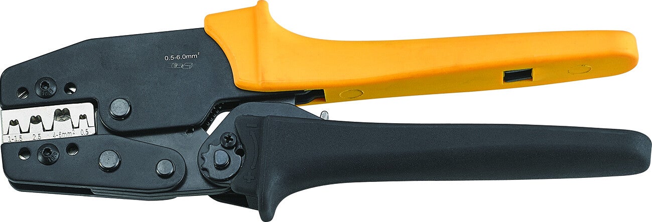 Crimping tool 0.5-6.0mm² non-insulated cable lugs