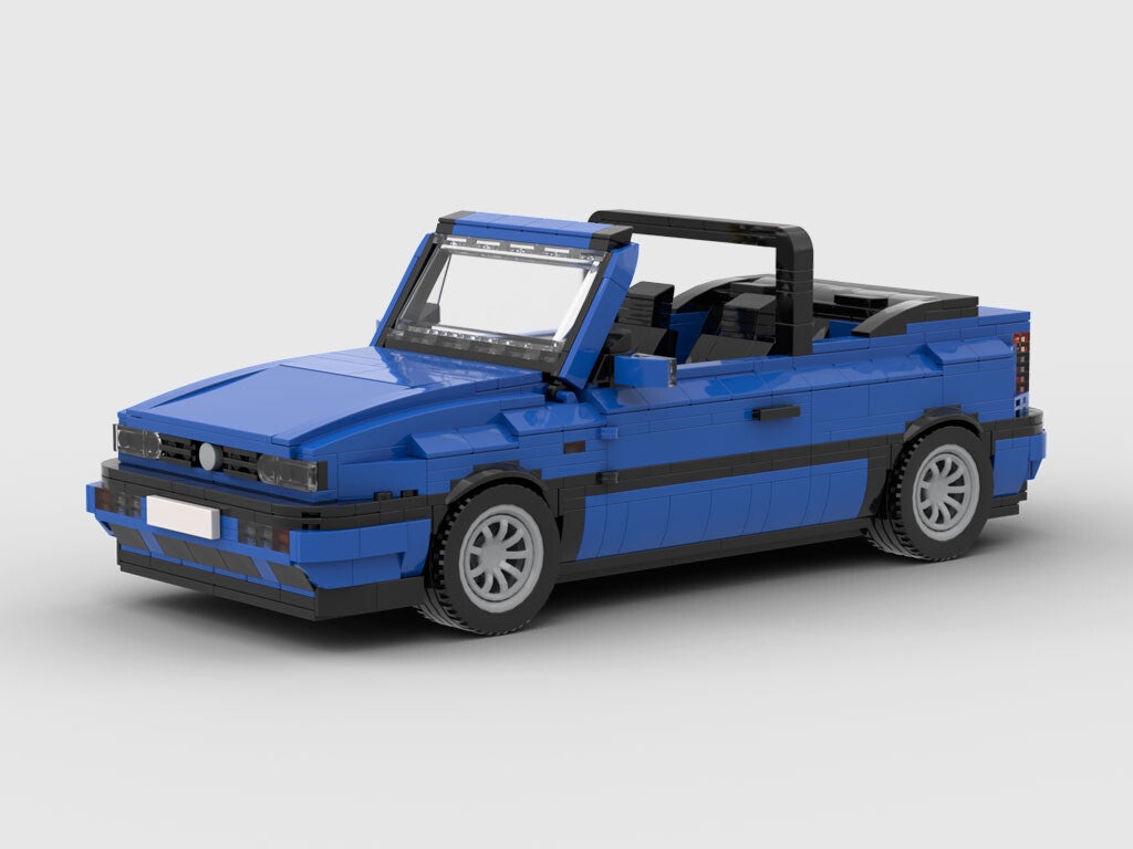 VW Golf 3 Cabrio Blau PDF Anleitung