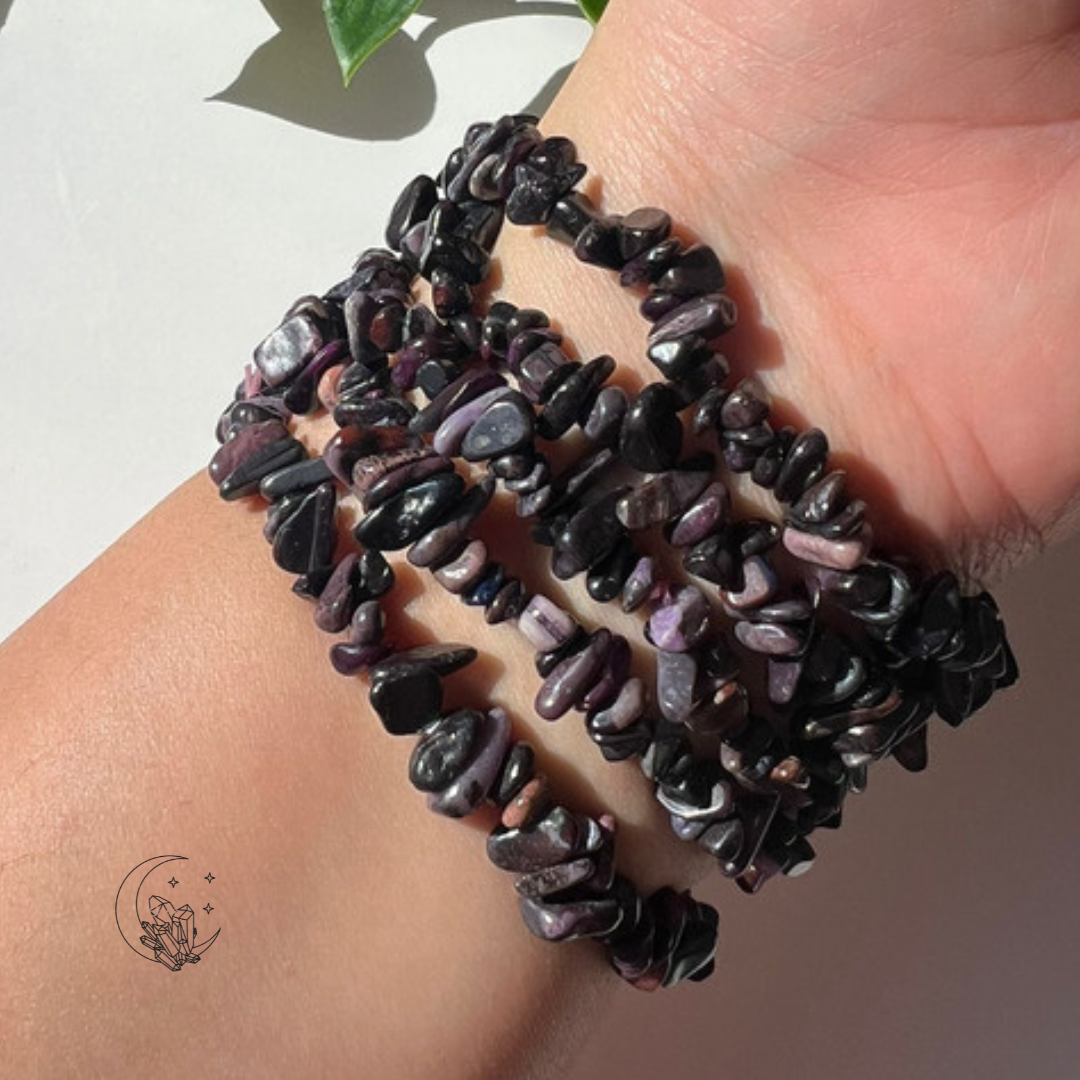 Bracelet baroque Sugilite