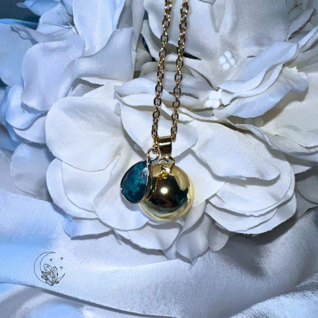 Bola de grossesse - Pierre naturelle en forme de goute