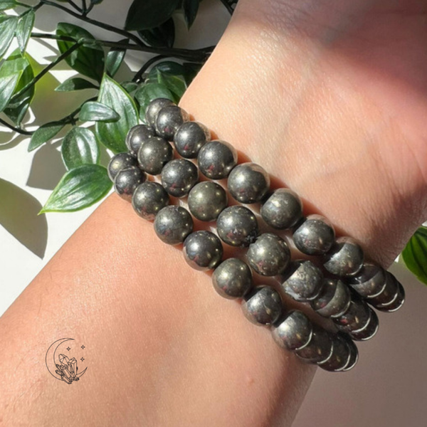 Bracelet Pyrite 8mm