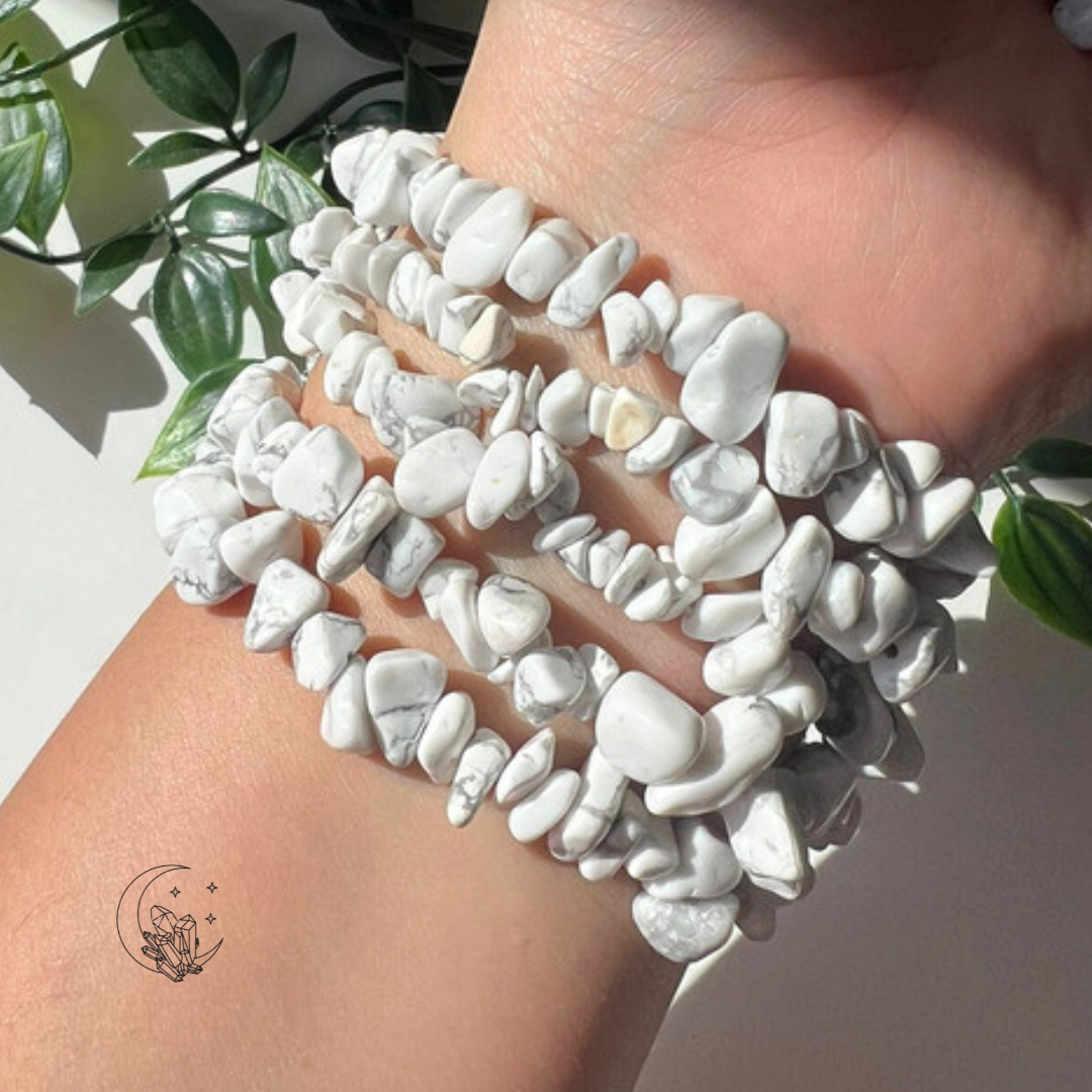 Bracelet baroque Howlite