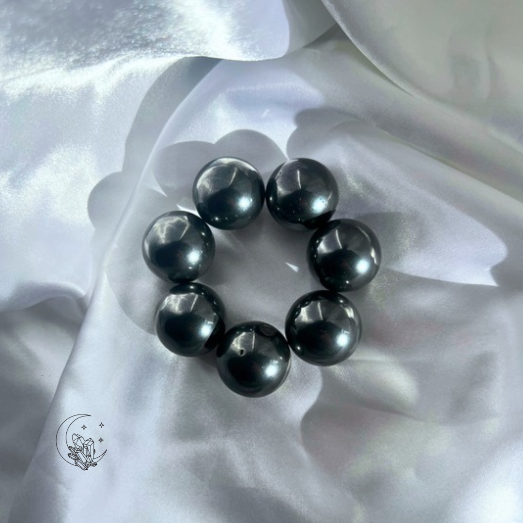 Boule d’Hématite Aimantée ( livrées par paire)