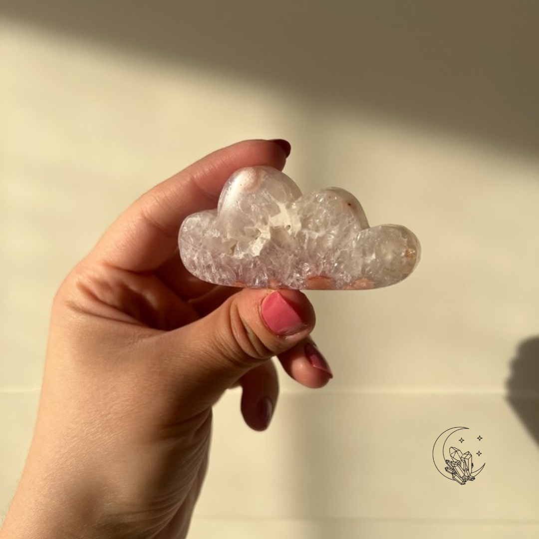 Nuage Amethyste Rose ( pièce unique)