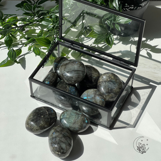 Galets polis de Labradorite