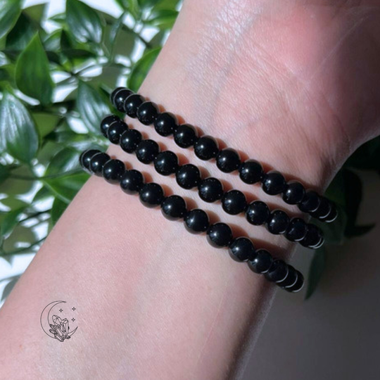 Bracelet Spinelle noire