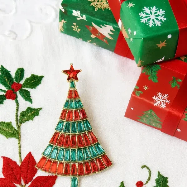 Christmas Tree Brooch