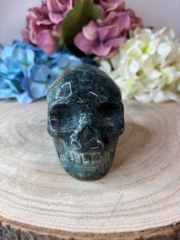 Oceaan jaspis skull 2