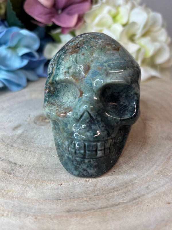 Oceaan jaspis skull 4