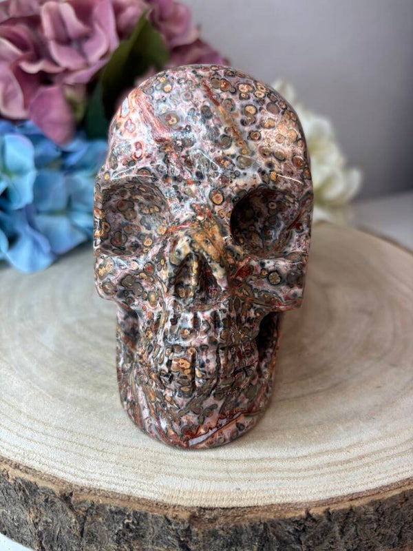 Oceaan jaspis skull