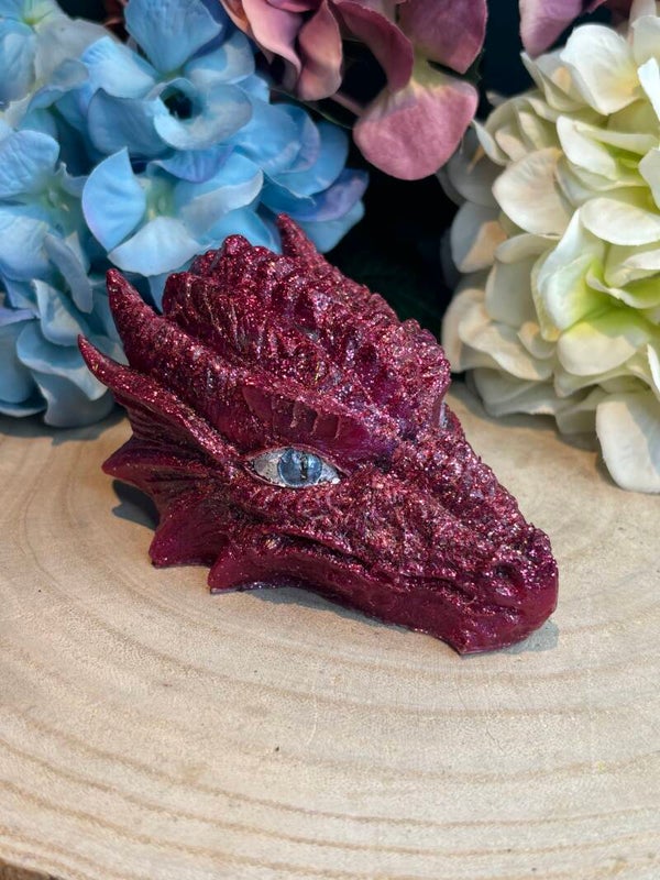 Orgonites draak met rozenkwarts
