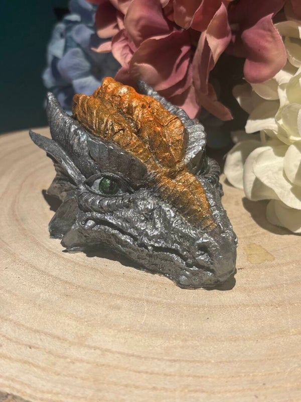 Orgonite draak met shungite