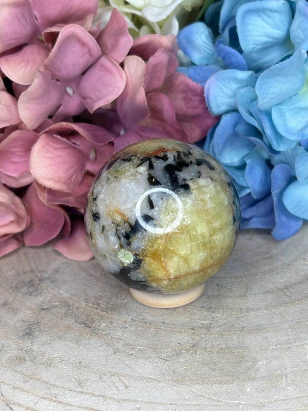 Toermalijn topaas bol