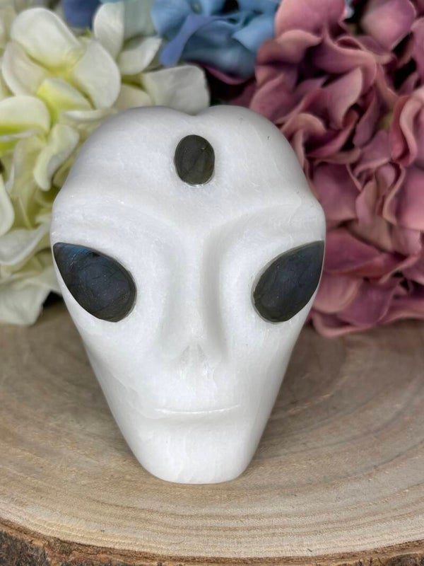 Witte marmer alien