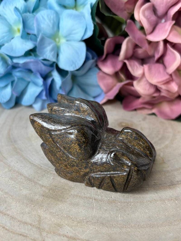 Bronziet draak uit india