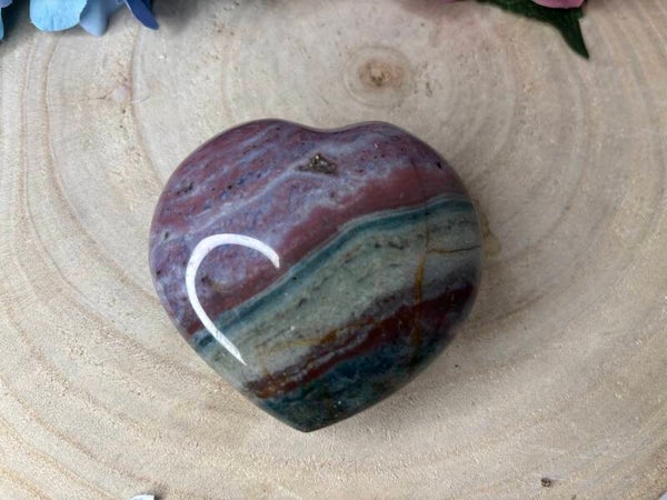 Oceaan jaspis hart