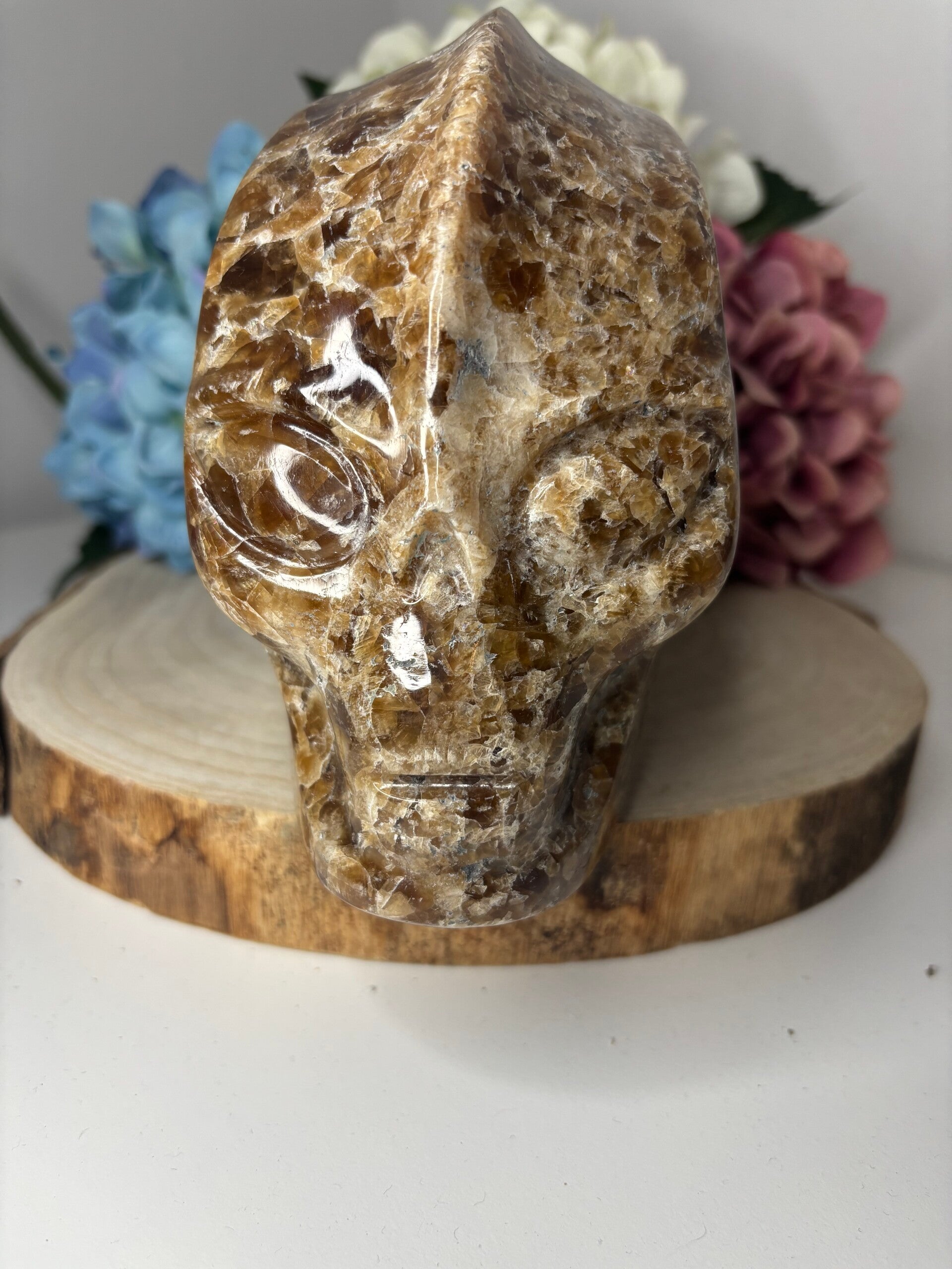 Honing calciet alien