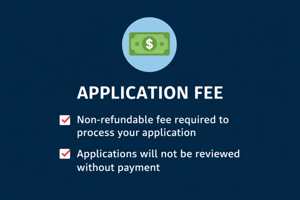 $25 Application Fee
