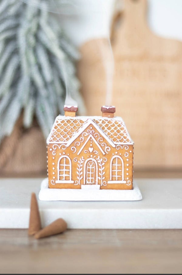 Gingerbreadhouse wierookkegelbrander