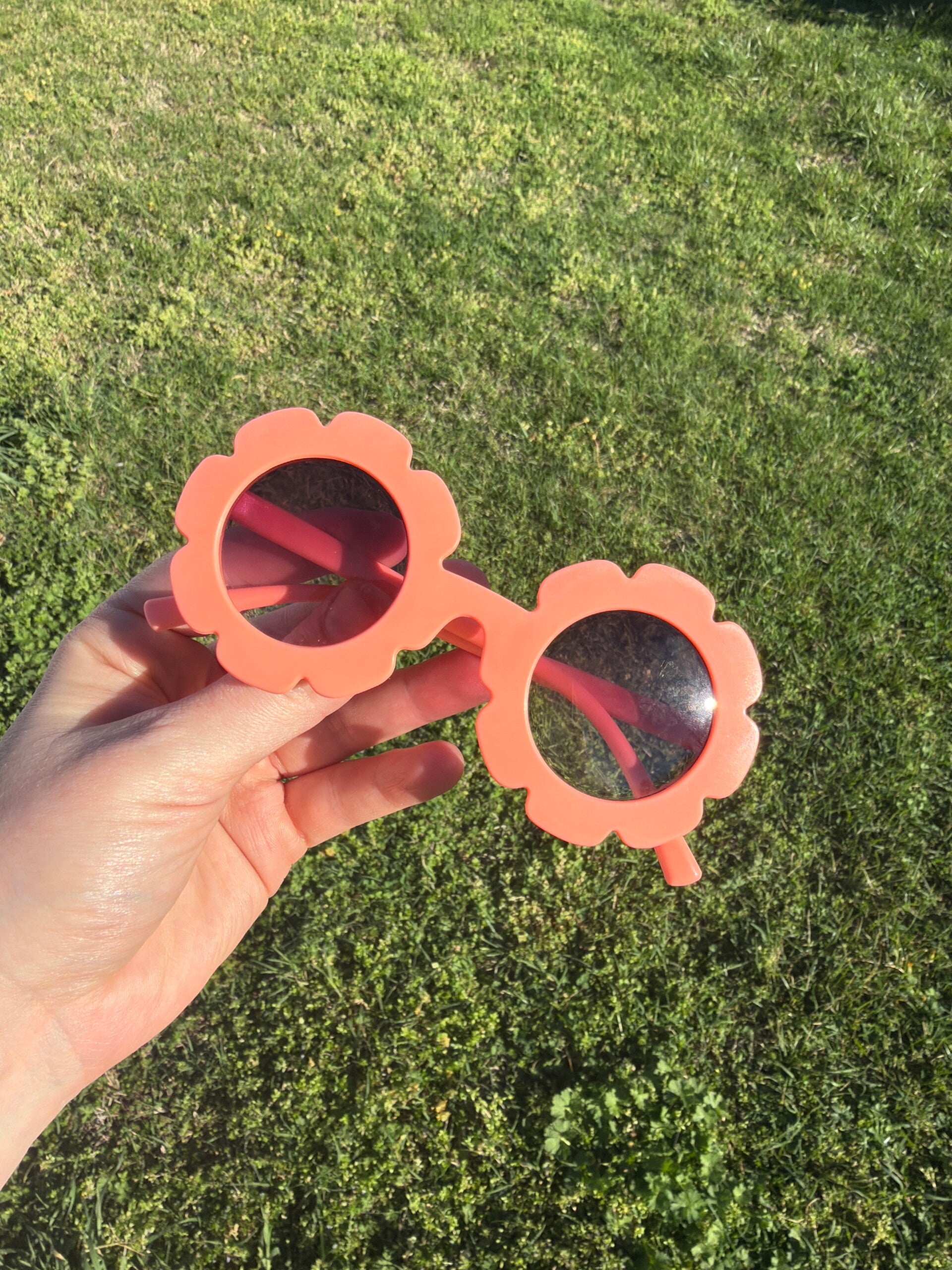 Peach Flower Sunnies