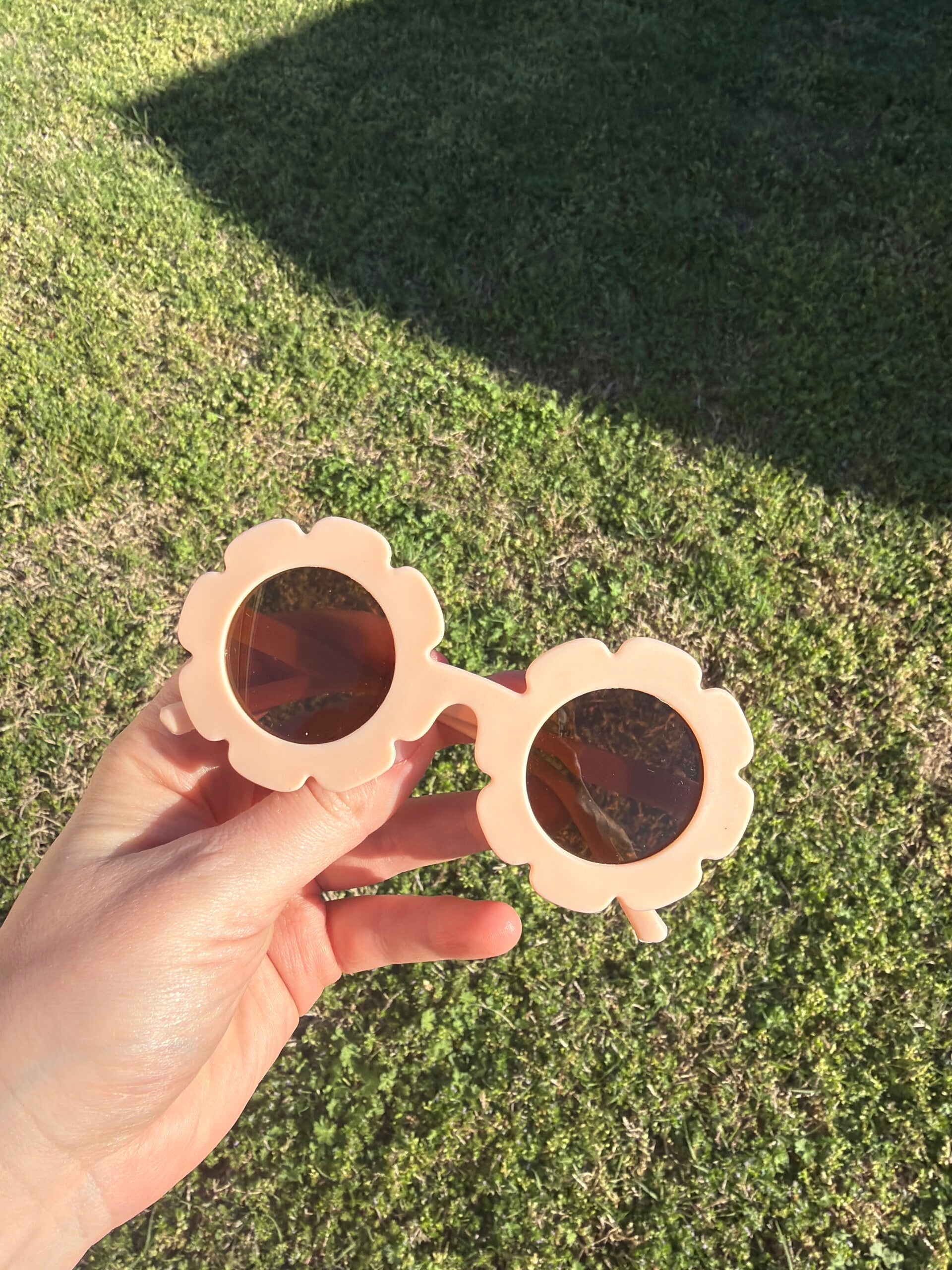 Light Pink Flower Sunnies
