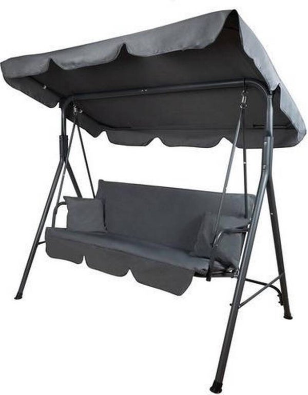 Schommelbank met Zonnescherm - 3 Zits