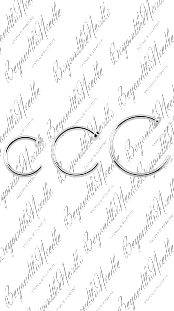 Neus Piercing >> Sterling Silver