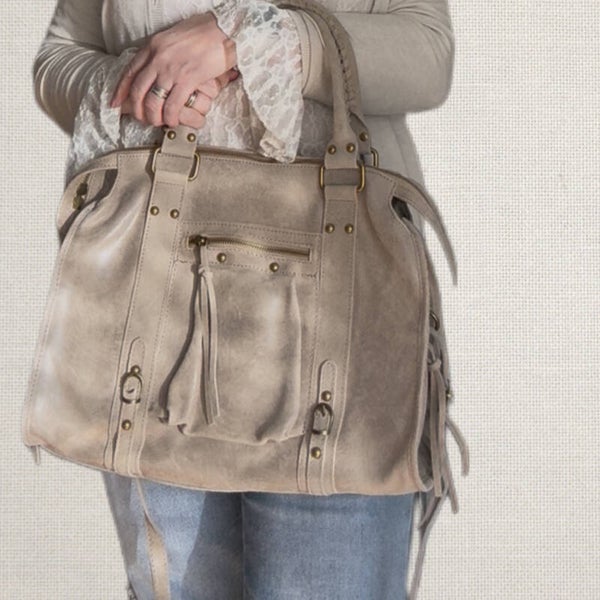 Lederen tas