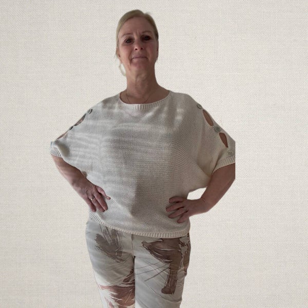 Trui Door offwhite