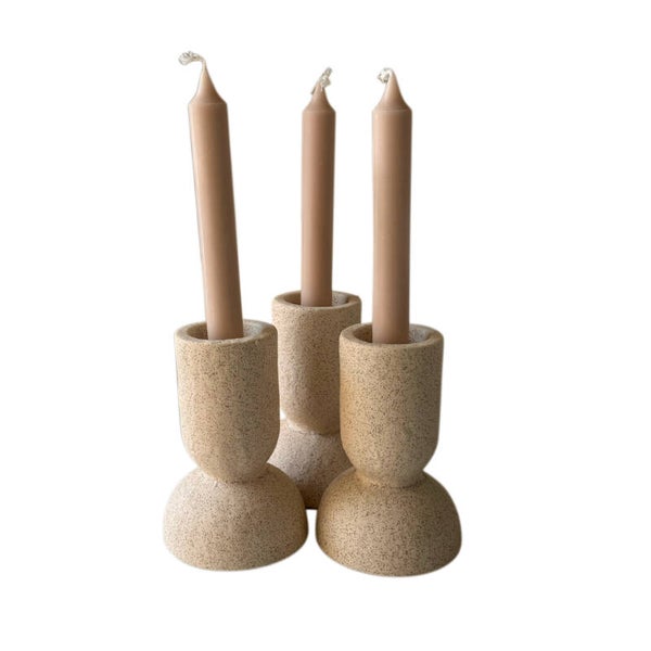 Kandelaar zand spikkel