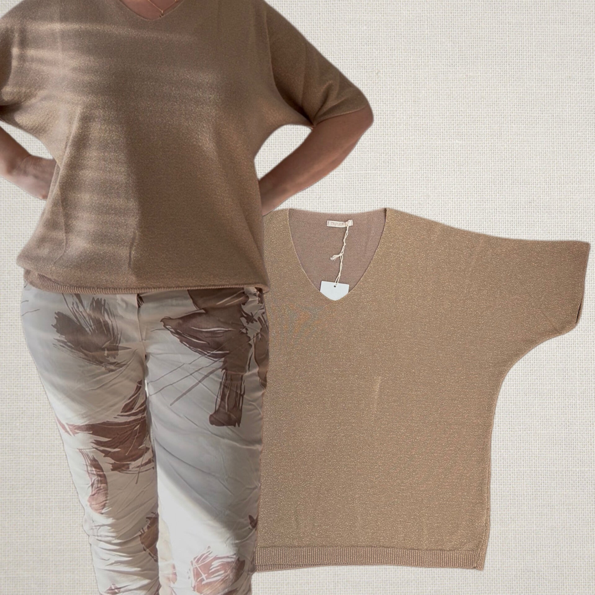 Top glimmer goudkleur