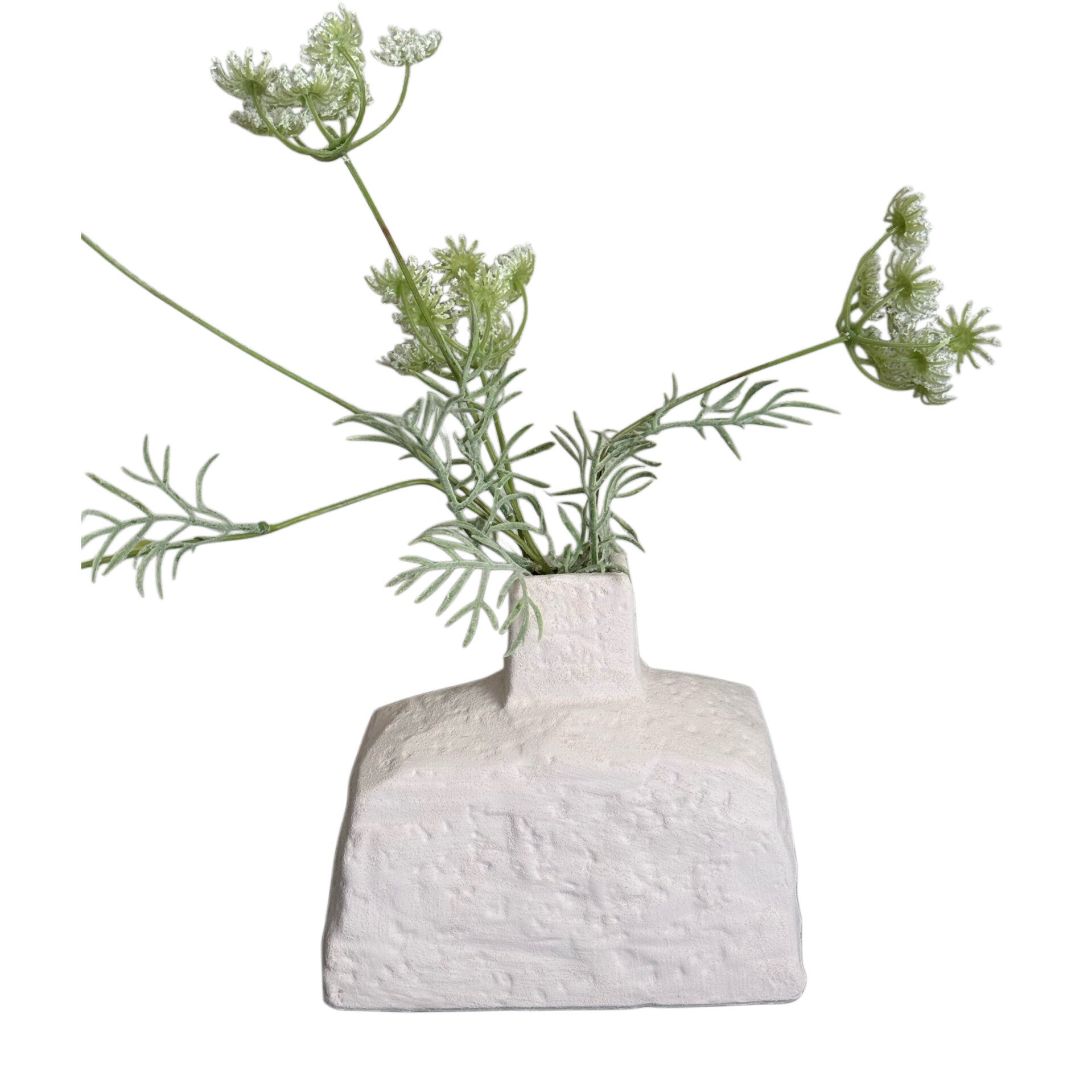 Witte vaas