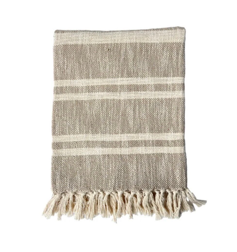 Plaid naturel