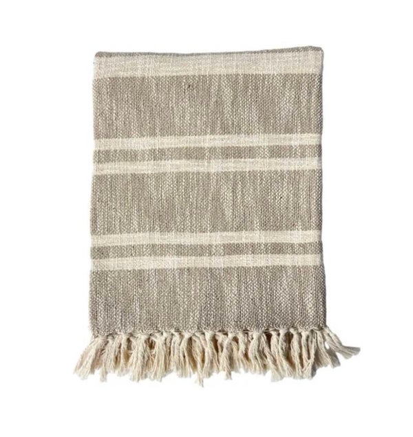 Plaid naturel