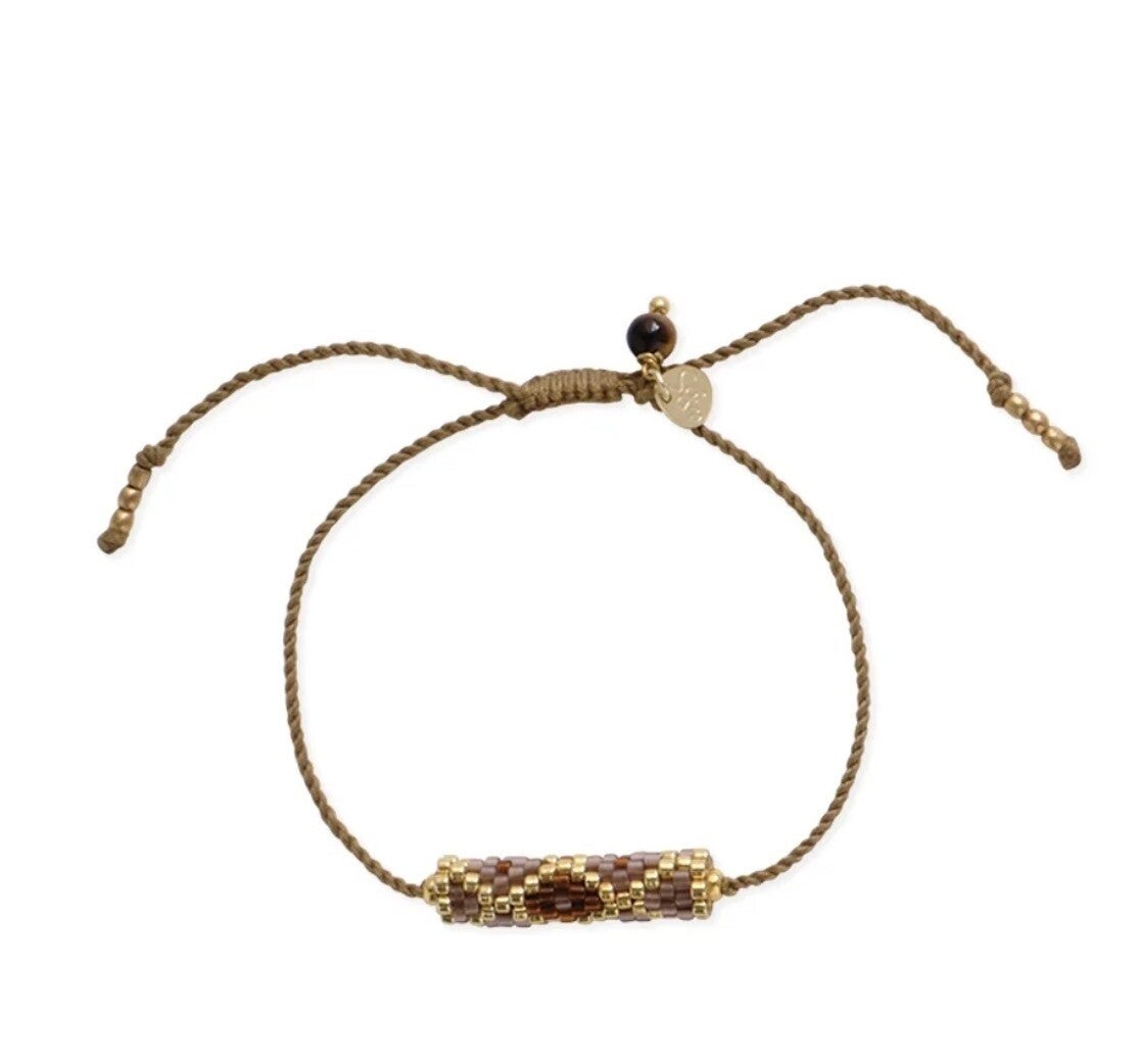 Myst tijgeroog armband a Beautiful Story