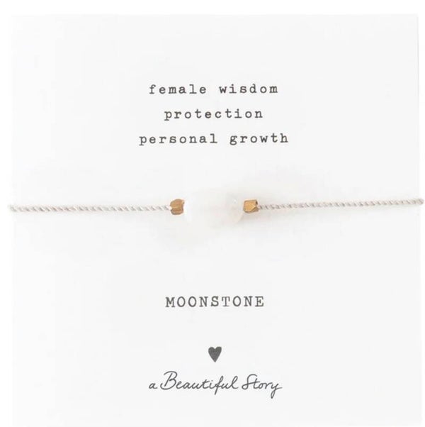 Maansteen armband a Beautiful Story