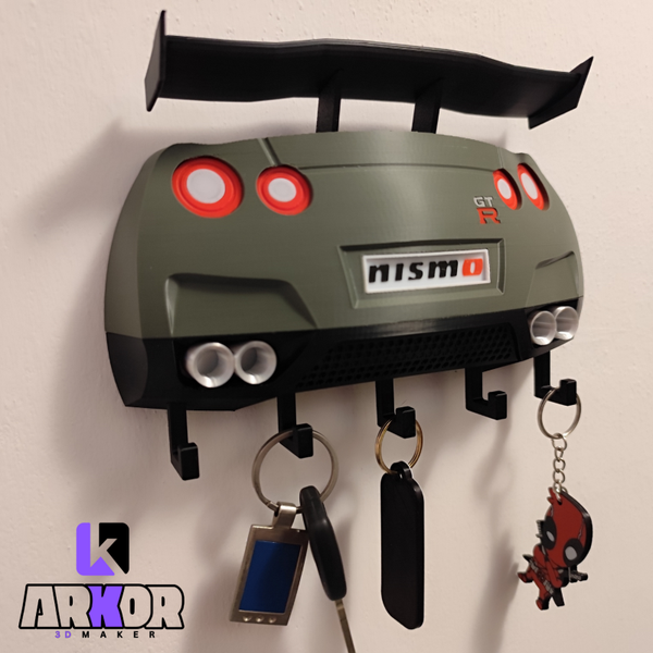 Colgador llaves Nissan GTR