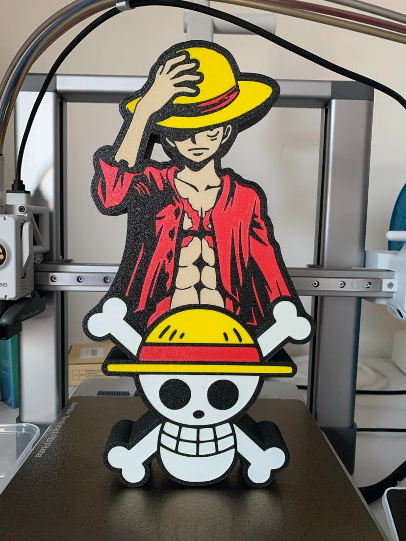 Pantalla luz Luffy One Piece