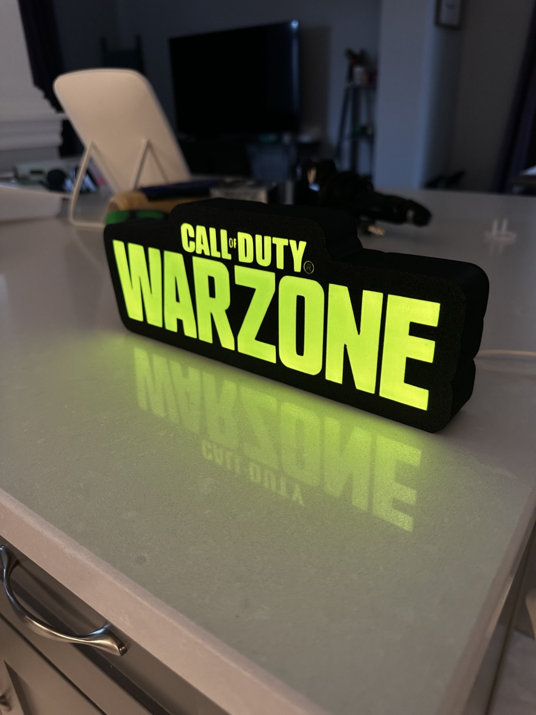 Pantalla luz COD Warzone