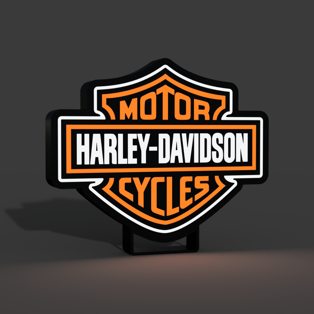 Pantalla luz Harley Davidson