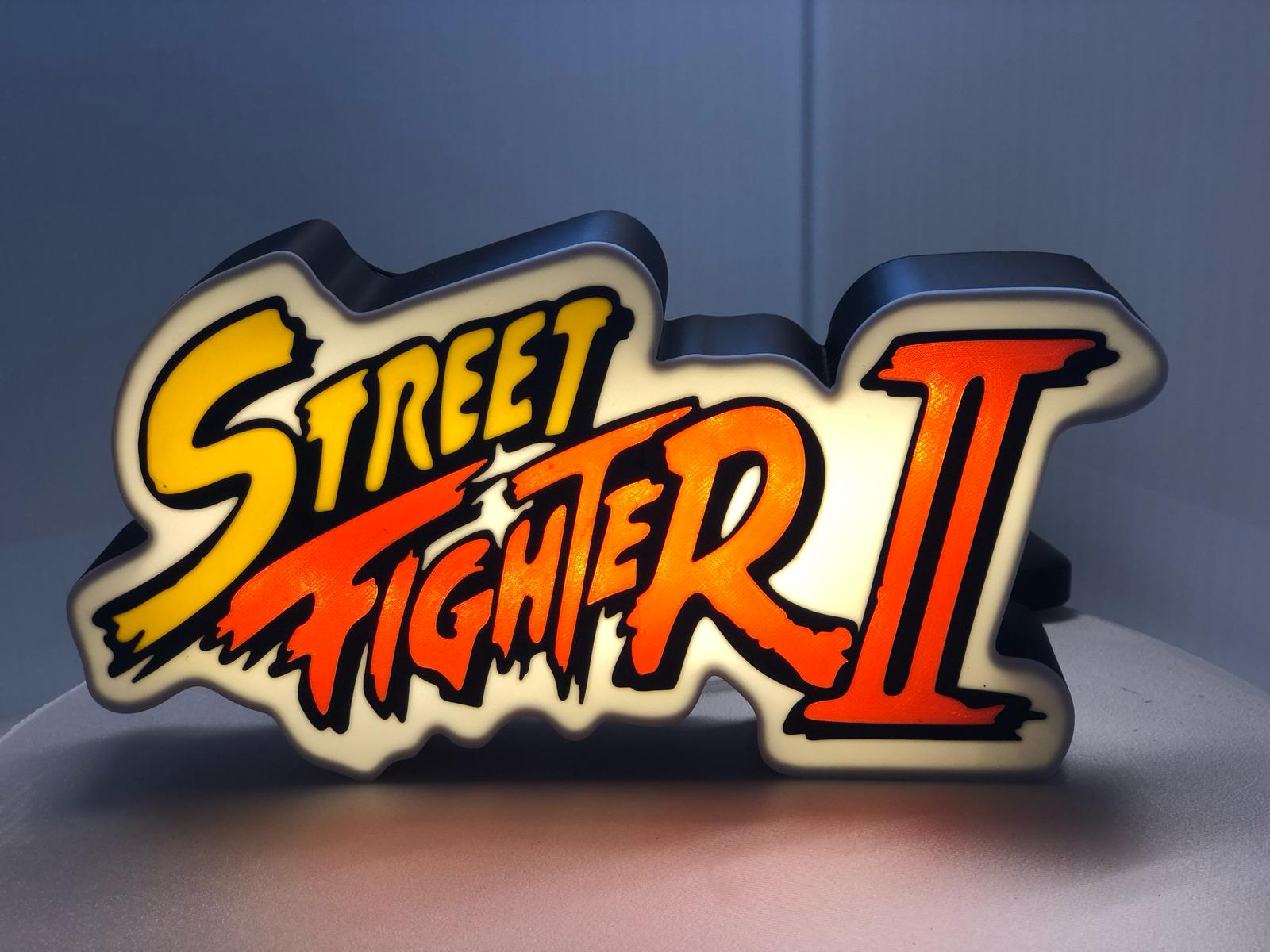 Pantalla luz Street Fighter II