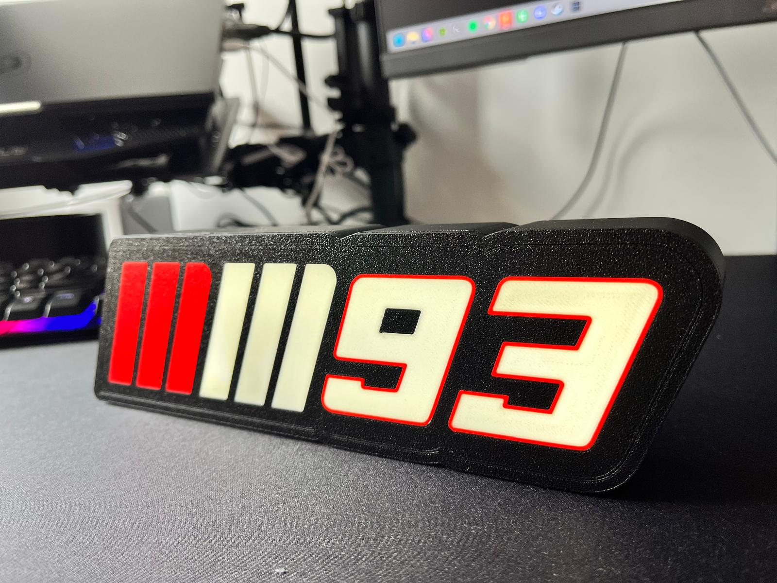 Pantalla luz Marc Marquez 93