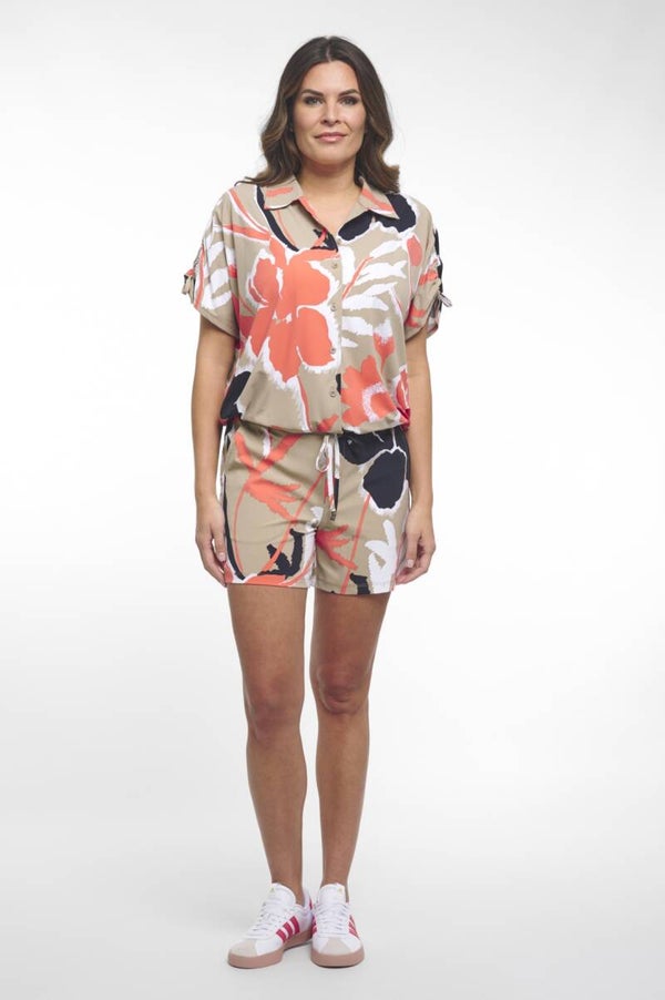 Bloes Georgina Sage/coral ZOSO